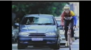 Fiat Pallio versus cyclist